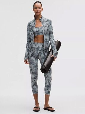 Lululemon Align High Rise Crop 23” Meadow Haze Grey Multi 2